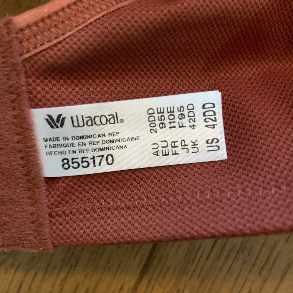 Wacoal Henna Simone Sport Underwire Bra Maximum Support Size 42DD - Picture 7 of 10